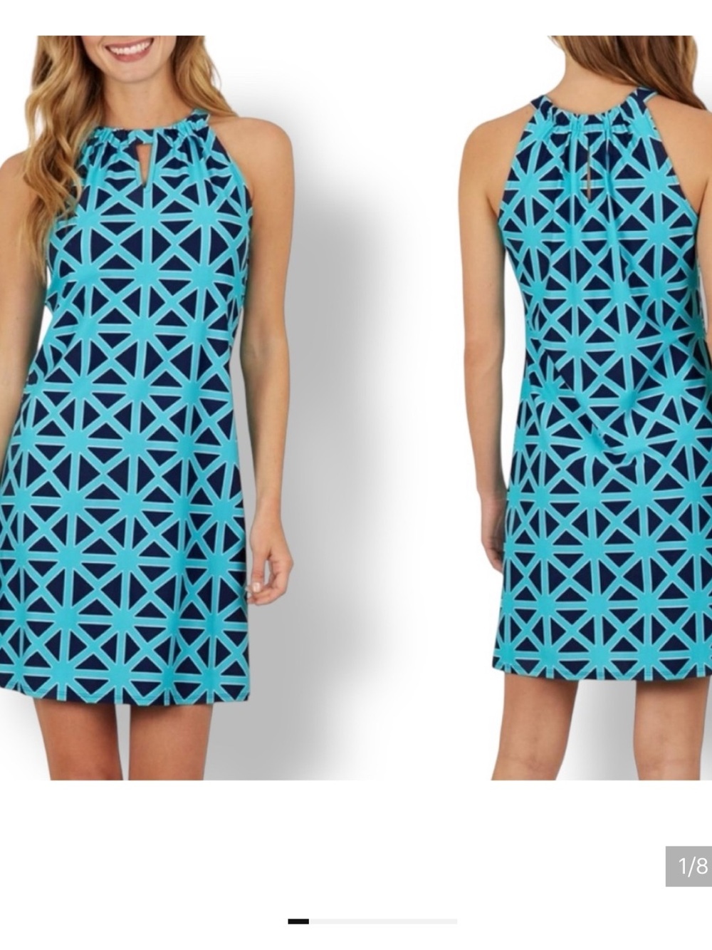 Jude Connelly Geo-Print Shift Dress